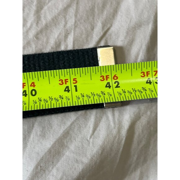 Genuine Dickies Black Web Belt With Metal Buckle Workwear - Picture 5 of 6